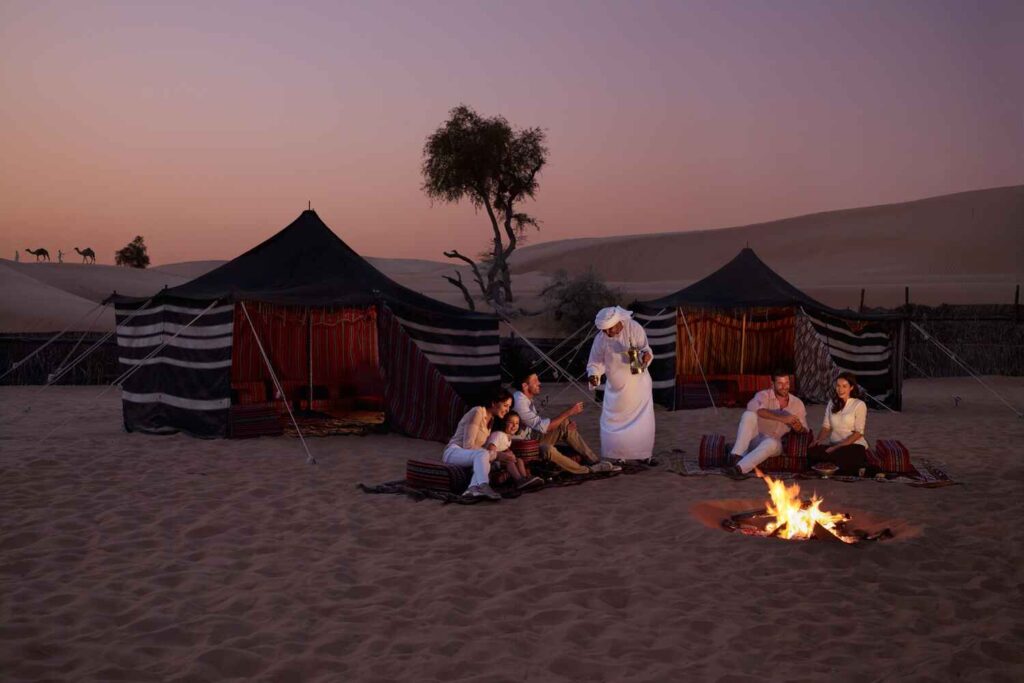 Evening Desert Safari A Magical Night in the Dunes